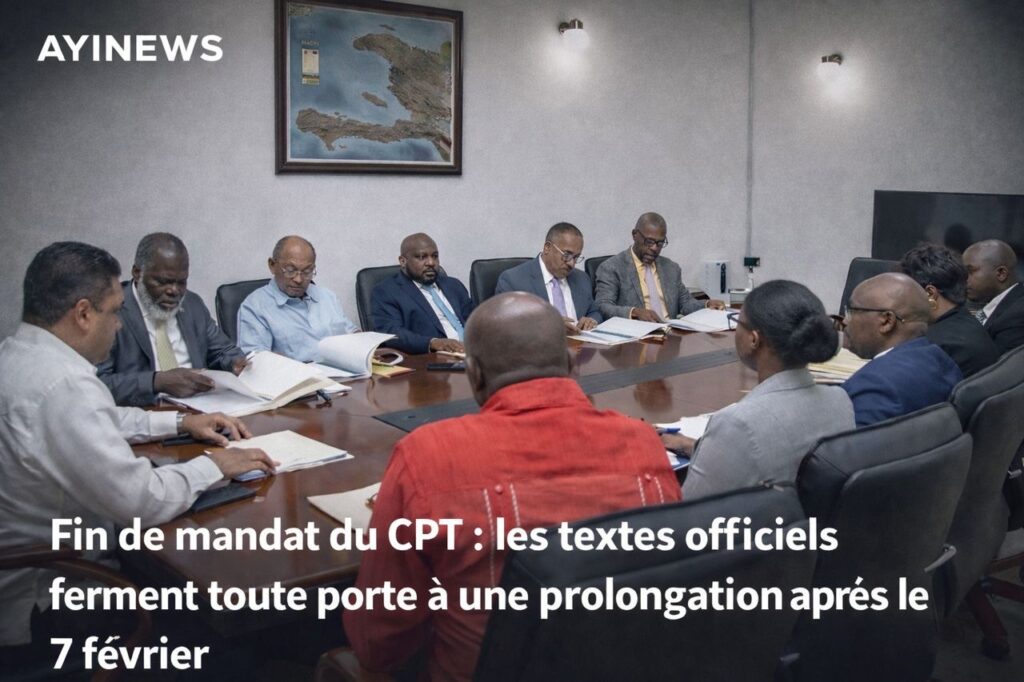 Fin de mandat du CPT : les textes officiels ferment toute porte à une prolongation après le 7 février