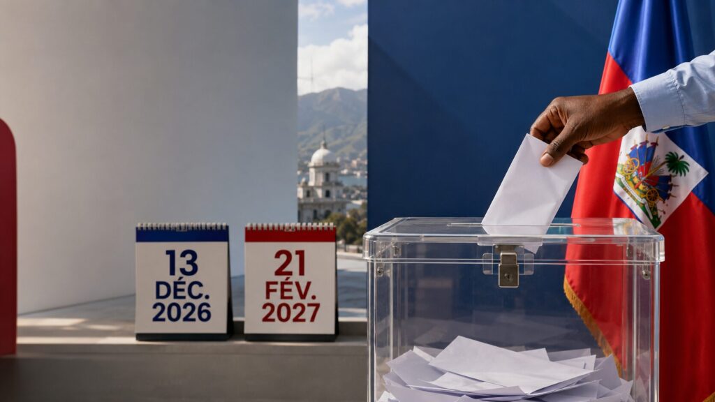 Haïti : le CEP fixe le premier tour des élections au 13 décembre 2026